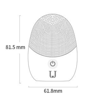 Chubugah,J&J Sonic Egg Face Cleaner,เครื่องล้างหน้าไข่สั่น,อุปกรณ์ล้างหน้า,เครื่องล้างหน้าระบบสั่น