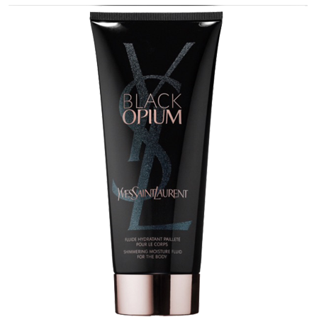 Yves Saint Laurent Black Optimum Shimmering Moisture Fluid For the Body 50ml ,โลชั่นน้ำหอม