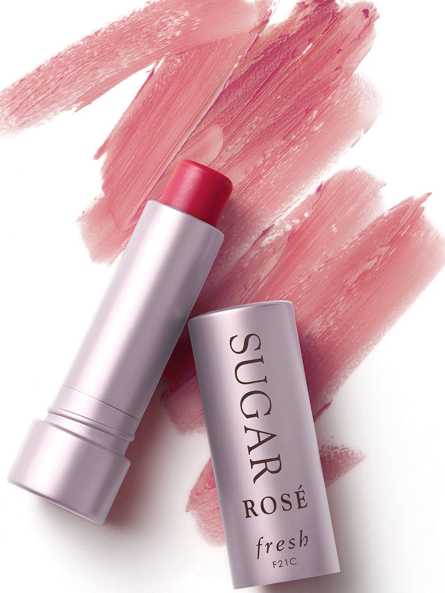 Fresh Sugar Rose Lip Treatment SPF 15  2.2g ลิปทินท์บำรุงริมฝีปากสูตรเข้มข้น ให้ความชุ่มชื้นและเรียบเนียนแก่ริมฝีปาก มอบความเรียบเนียนและยังช่วยป้องกันริมฝีปากจากการทำลายของแสงแดด  ด้วยส่วนผสมของน้ำตาลที่ช่วยรักษาความชุ่มชื้น, น้ำมันทรงคุณค่าที่ช่วยบำรุงริมฝีปาก, สารโพลีฟีนอลที่อุดมไปด้วย สารต่อต้านอนุมูลอิสระและค่าเอสพีเอฟที่ช่วยปกป้องริมฝีปากจากแสงแดด 